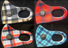 PLAID THICKER POLY MASKS WITH FILTERS - Lil Monkey Boutique