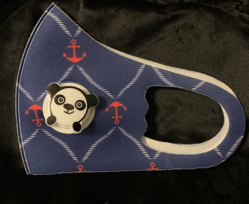 KIDS NAUTICAL AND VARIOUS PRINT THICKER POLY WITH PANDA FILTERS MASKS ONLY $2.00 EACH!! - Lil Monkey Boutique