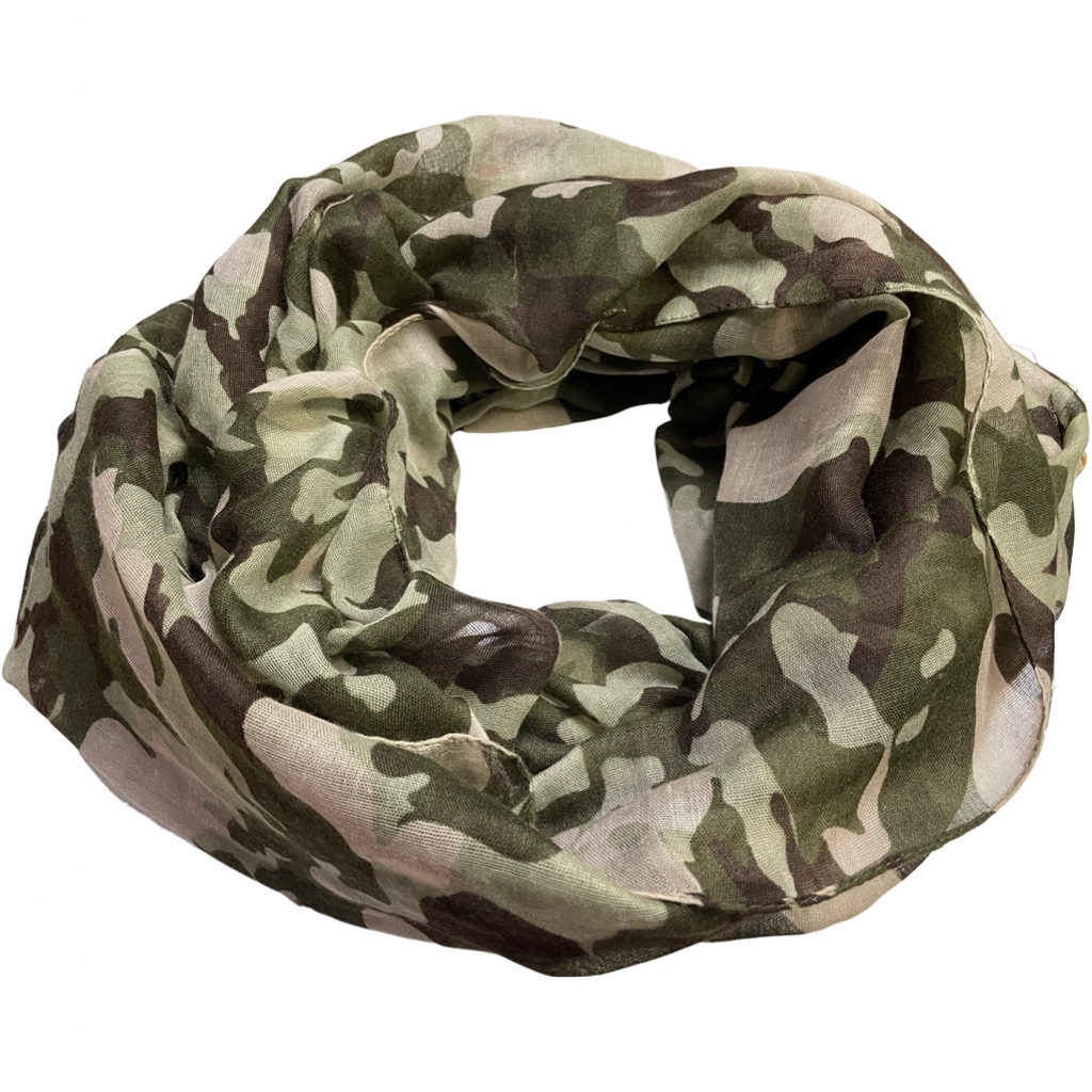 HUGE INFINITY CAMO SCARF - Lil Monkey Boutique