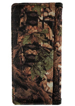 MENS WESTERN CAMO WALLET WITH 12 GUAGE CONCHO OR UNISEX CHECK BOOK WALLET - Lil Monkey Boutique