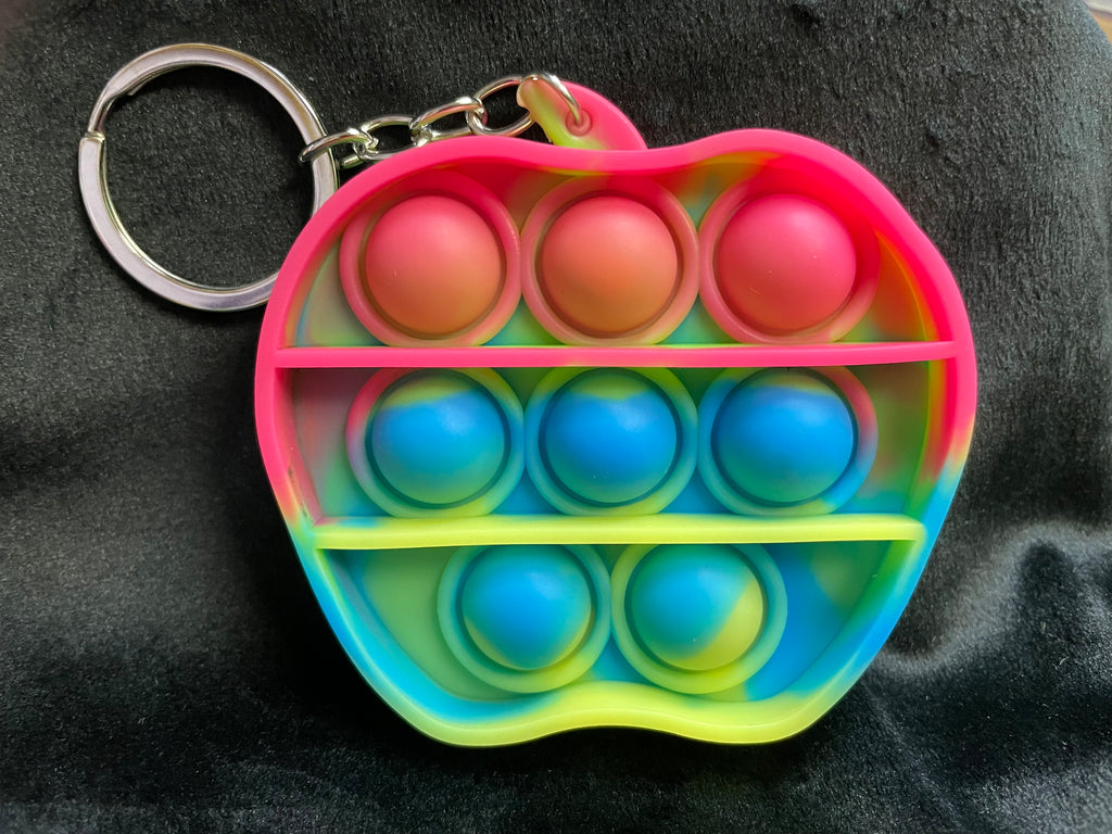 APPLE TOY KEYCHAINS - Lil Monkey Boutique