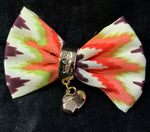 SMALL AZTEC CLOTH BOW (roughly 3in) - Lil Monkey Boutique