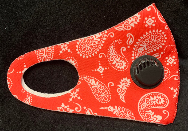 BANDANA THICKER POLY MASKS WITH FILTERS - Lil Monkey Boutique