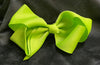 5" ROUGHLY SOLID COLOR BOWS IN NUMEROUS COLORS (LARGE) - Lil Monkey Boutique