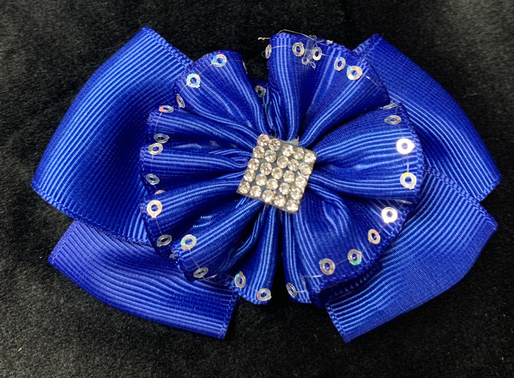 SMALL BLING BOW (roughly 4in) - Lil Monkey Boutique
