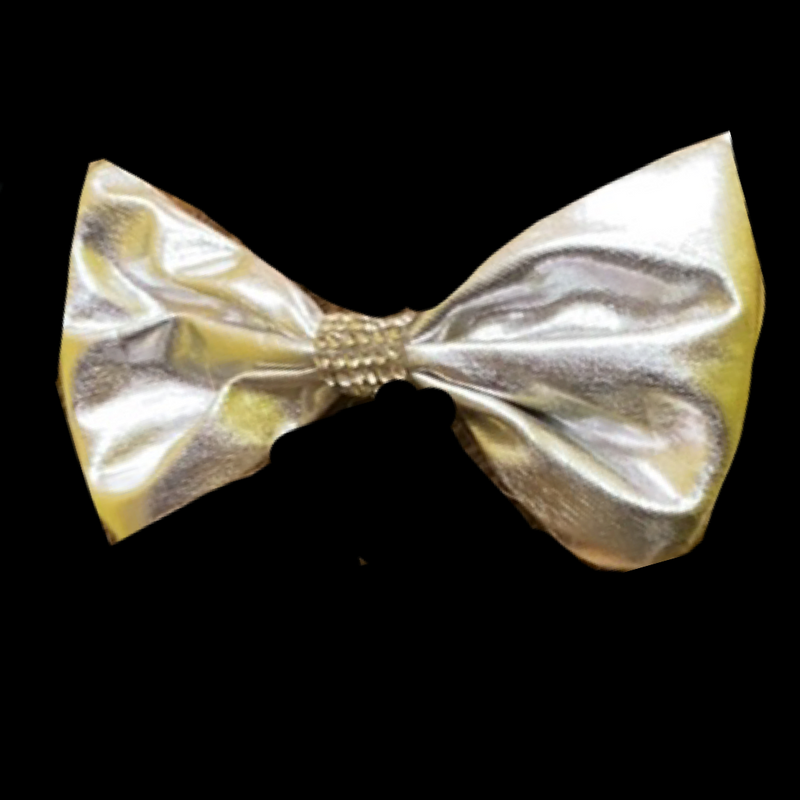 SILVER BLING BOW (roughly 6in) - Lil Monkey Boutique