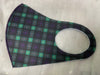 PLAID THICKER POLY MASKS IN 5 PRINTS - Lil Monkey Boutique