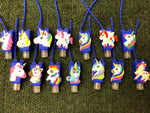 Unicorn Head or Body 75% Alcohol 1 ounce hand sanitizer with the holder to clip onto your purse, backpack, etc. - Lil Monkey Boutique
