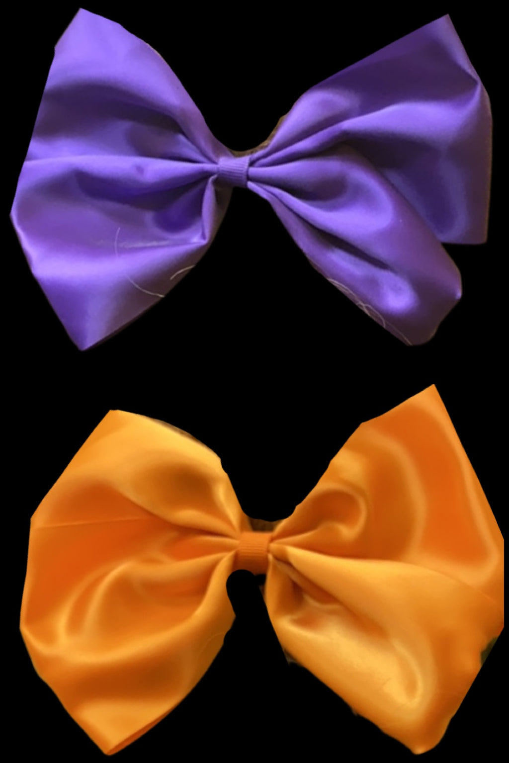 SOLID BOWS (roughly 6in) - Lil Monkey Boutique