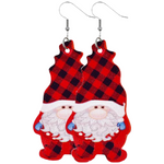 Christmas Gnomes Earrings - Lil Monkey Boutique