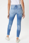 High Rise R&B Ankle Skinny Kan Can Jeans - Lil Monkey Boutique