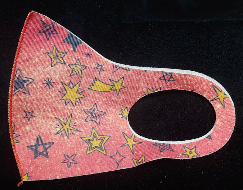 SPACE THEMED THIN POLY MASKS IN 4 COLORS - Lil Monkey Boutique