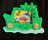 OLD SCHOOL WATER GAME IN SHAPE OF A SHIP. NO BATTERIES NEEDED. - Lil Monkey Boutique