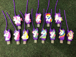 Unicorn Head or Body 75% Alcohol 1 ounce hand sanitizer with the holder to clip onto your purse, backpack, etc. - Lil Monkey Boutique