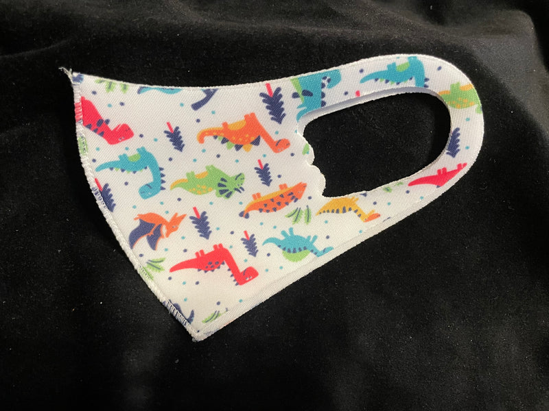 KIDS VARIOUS PRINT THICKER POLY MASKS ONLY $2.00 EACH!! - Lil Monkey Boutique