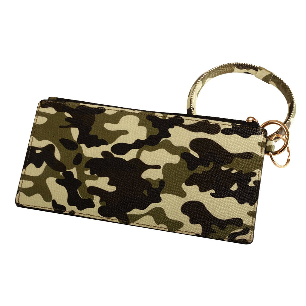 CAMO WRISTLETS WITH WALLET - Lil Monkey Boutique