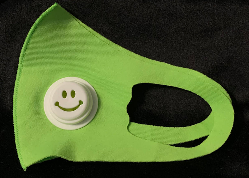 KIDS SOLID COLOR THIN POLY WITH SMILEY FACE FILTERS - Lil Monkey Boutique