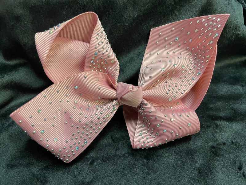 BLING BOWS (roughly 6in) - Lil Monkey Boutique