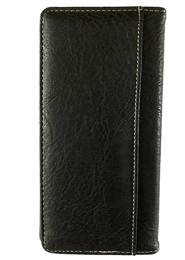 MENS WESTERN WALLET WITH GOD ALL THINGS ARE POSSIBLE MARK 10:27 OR UNISEX CHECK BOOK WALLET - Lil Monkey Boutique