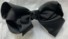 4" ROUGHLY SOLID COLOR BOWS IN NUMEROUS COLORS (MEDIUM) - Lil Monkey Boutique