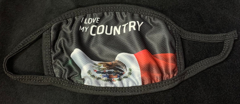 MEXICO FLAG PRINT CLOTH MASKS - Lil Monkey Boutique